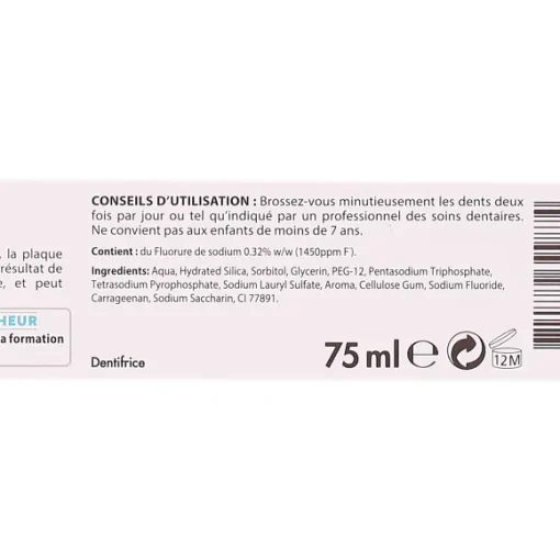 Dentifrice Anti Tartre Et Blancheur