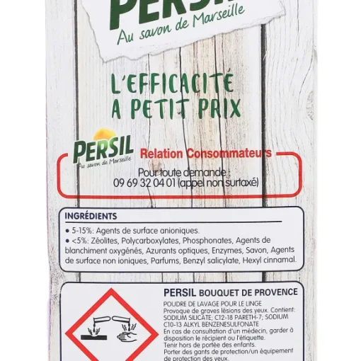 120 Doses De Lessive En Poudre Bouquet De Provence