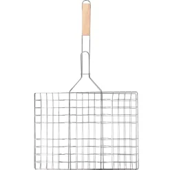 Double Grille En M Tal Avec Manche En Bois