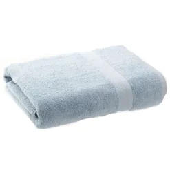 Drap De Bain Bleu 90X145 Cm