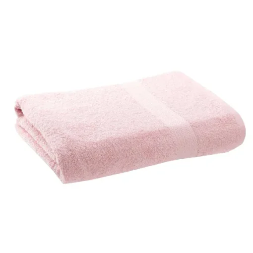 Drap De Bain Rose 90X145 Cm