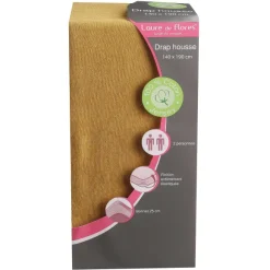 Drap Housse En Coton 140X190Cm