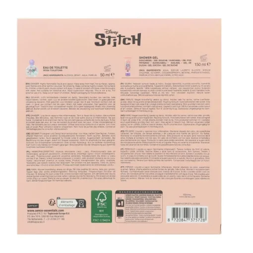 Eau De Parfum 50Ml + Gel Douche 150Ml Stitch