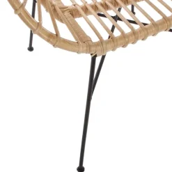 Fauteuil Keko En Rotin Naturel