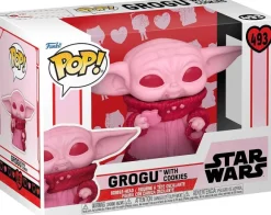 Figurine Pop Bébé Yoda St Valentin 10Cm