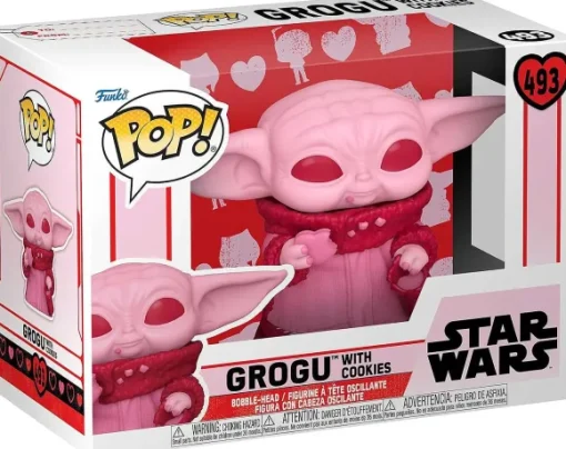 Figurine Pop Bébé Yoda St Valentin 10Cm