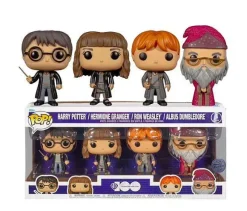 4 Figurines Pop Harry Potter 9 Cm