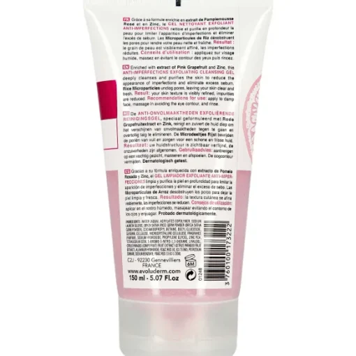 Gel Nettoyant Exfoliant Pamplemousse Rose