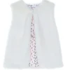 Gilet Sans Manches Fausse Fourrure 3/6 Ans