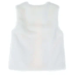 Gilet Sans Manches Fausse Fourrure 3/6 Ans