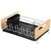 Gouttoir En M Tal Noir Et Bambou