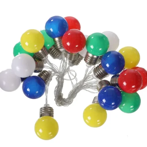 Guirlande Solaire De 10 Ampoules