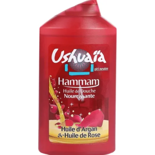 Huile De Douche Nourrissante L'Huile D'Argan Et L'Huile Rose