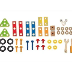 Jeu De Construction En Bois 42 Pi Ces