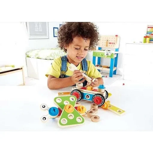 Jeu De Construction En Bois 42 Pi Ces
