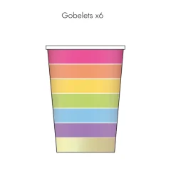 Kit 54 Pi Ces Anniversaire Licorne