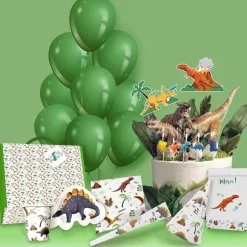 Kit 54 Pi Ces Anniversaire Dinosaure