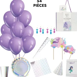 Kit 54 Pi Ces Anniversaire Sir Ne