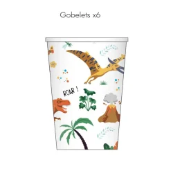 Kit 54 Pi Ces Anniversaire Dinosaure