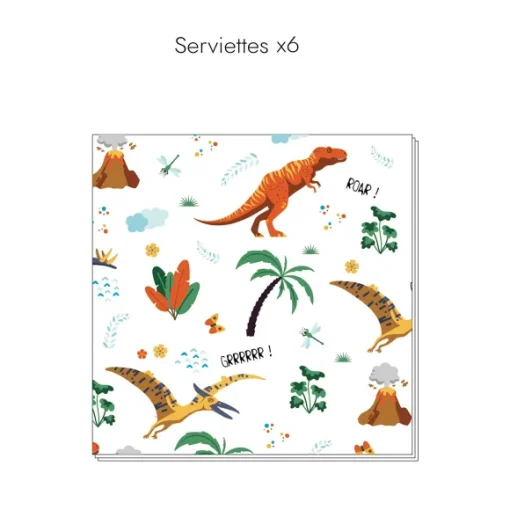 Kit 54 Pi Ces Anniversaire Dinosaure