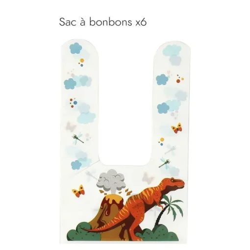 Kit 54 Pi Ces Anniversaire Dinosaure