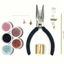 Kit De Cr Ation De Bijoux - Tissage Perles Japonaises