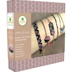 Kit De Cr Ation De Bijoux - Tissage Perles Japonaises