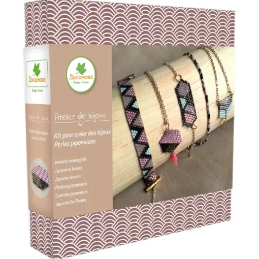 Kit De Cr Ation De Bijoux - Tissage Perles Japonaises