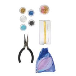 Kit De Fabrication De Bijoux - Xl Perles Japonaises Et Plumes