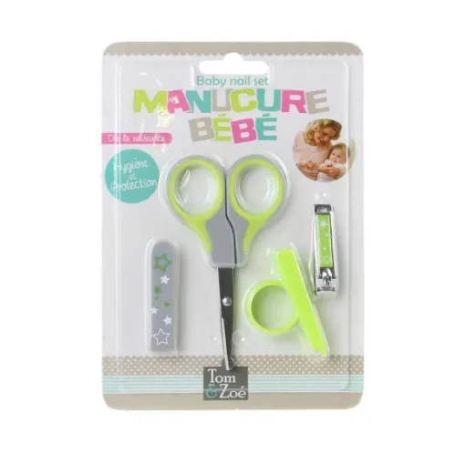 Kit Manucure Pour Bébé 4 Pi Ces