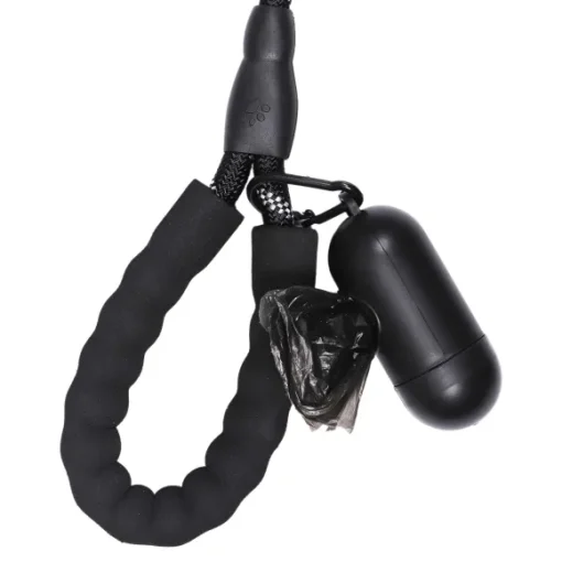 Laisse + Distributeur De Sacs Crottes