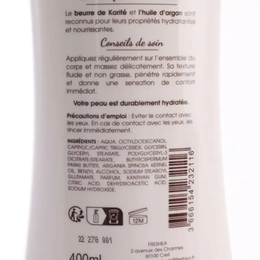 Lait Anti-Dess Chement Corps Argan Et Karit