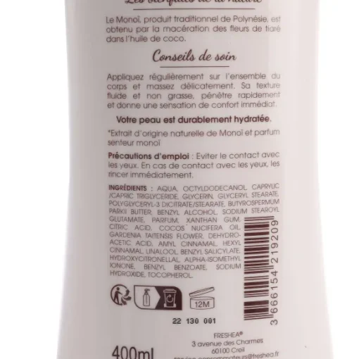 Lait Hydratant Corps Mono De Tahiti