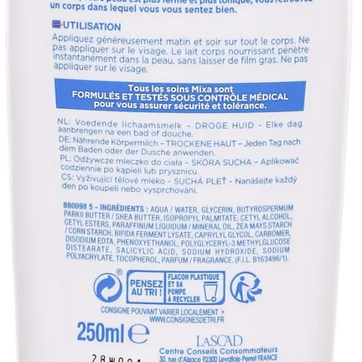 Lait Pour Le Corps Nourrissant