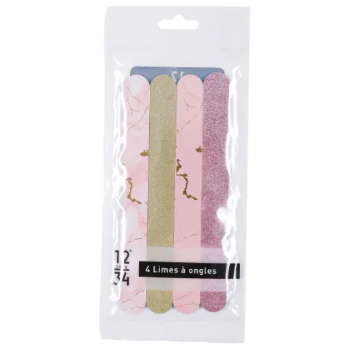 4 Limes Ongles