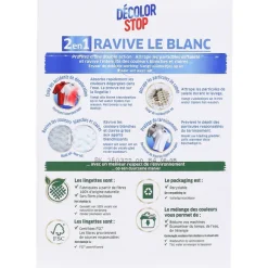 25 Lingettes Blanc Intense