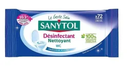 72 Lingettes D Sinfectantes Nettoyantes Wc