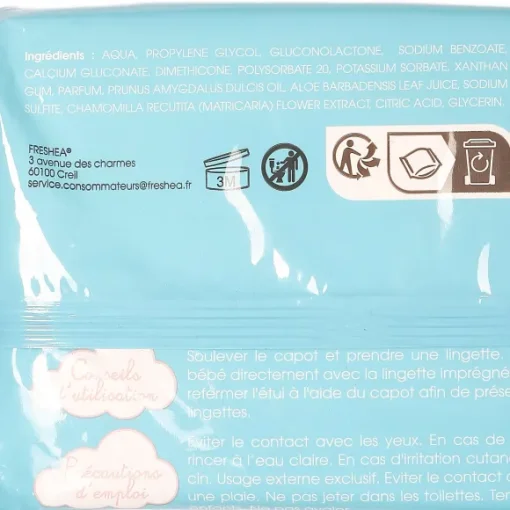 80 Lingettes Pour Bébé