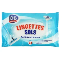 20 Lingettes Sols Antibact Riennes