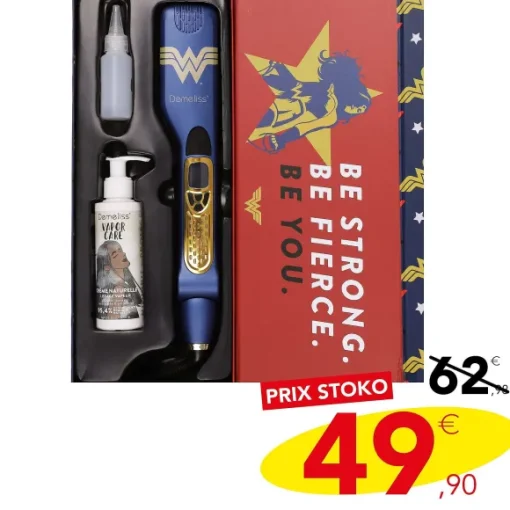 Lisseur Cheveux Vapeur Demeliss Titanium Wonder Woman