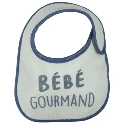 Lot De 7 Bavoirs Bleu Scratch