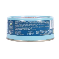 Lot De 4 Bo Tes De Thon Entier Nature