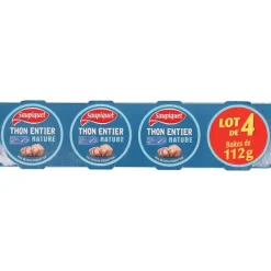 Lot De 4 Bo Tes De Thon Entier Nature