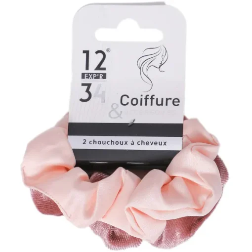 Lot De 2 Chouchous Rose