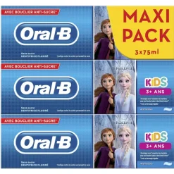 Lot De 3 Dentifrices Reine De Neiges