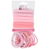 Lot De 21 Lastiques Rose