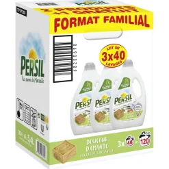 Lot De 3 Lessives Liquides Douceur D'Amande Et Extrait De Vanille