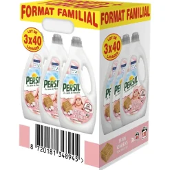 Lot De 3 Lessives Liquides Peaux Sensibles Fleur De Coton