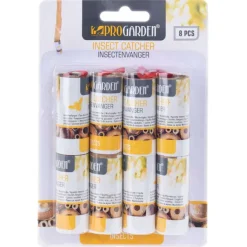 Lot De 8 Rubans Collants Attrape Mouches