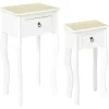 Lot De 2 Sellettes Avec Tiroir Victoria